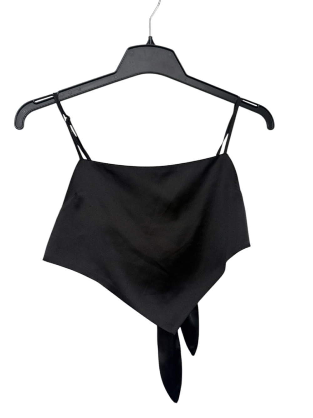 Forever 21 Black Satin Camisole Top